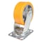 Vestil Polyurethane Swivel Caster 5 In. Diameter x 2 In. Width 990 Lb. Capacity Orange/Gray CST-VE-5X2PUA-S - alternate 2